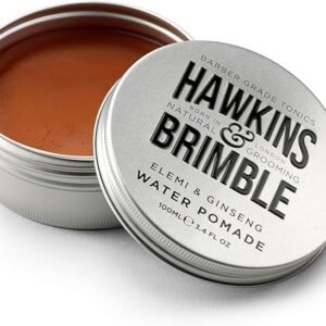 Hawkins & Brimble Gentleman’s Water Pomade, Stylish Mens Pomade, Holds Hair Firm All Day with Men’s Hair Pomade, Daily Ritual Hair Pomade for Men